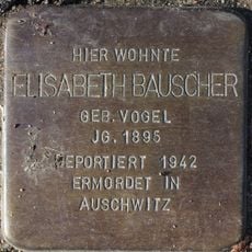 Stolperstein en memoria de Elisabeth Bauscher