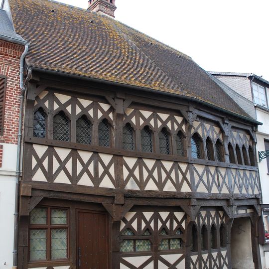 Maison à pans de bois, rue des Soufflets à Rue