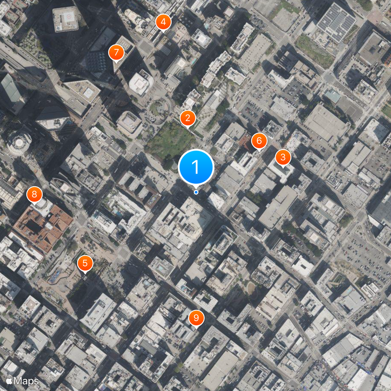 Los Angeles City Fire Department Map