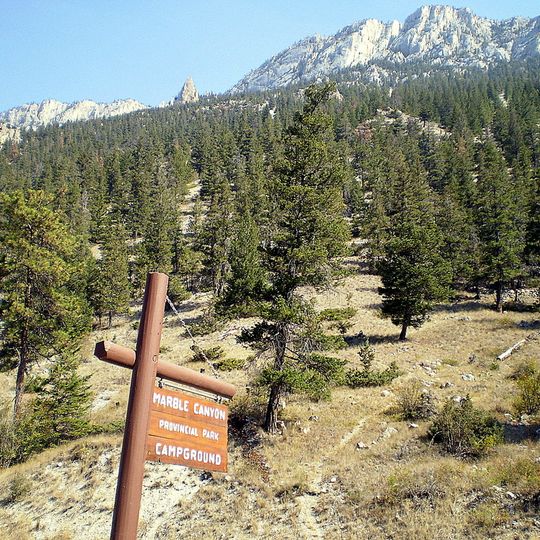 Parc provincial Marble Canyon