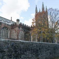 Churchyard Wall And Gates Of St Mary's Priory Church