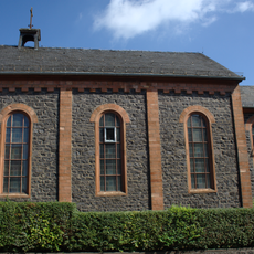 Kirche Maria Königin des Friedens (vorm. Synagoge, Wenings)