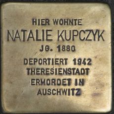 Stolperstein dedicated to Natalie Kupczyk