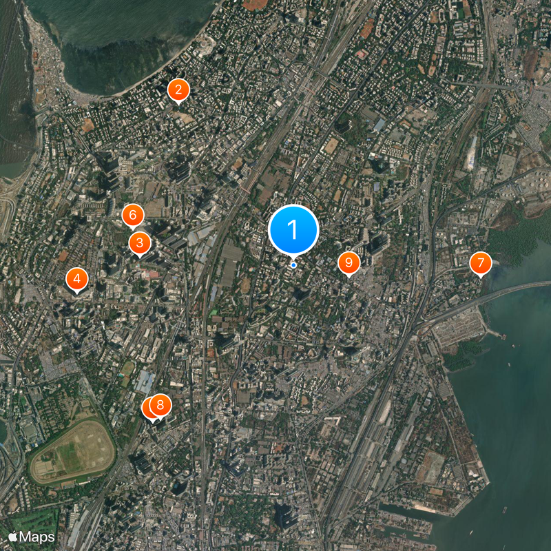 King Edward Memorial Hospital and Seth Gordhandas Sunderdas Medical College Map