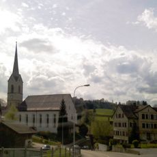 Catholic church of St. Michael with chapel of the Mount of Olives