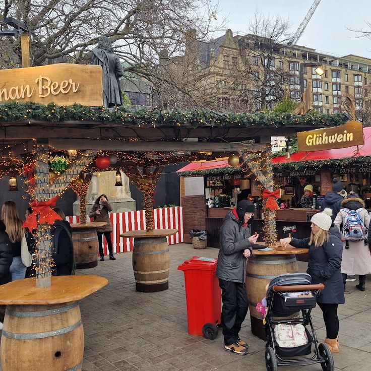 Mercado Navideño de Edimburgo