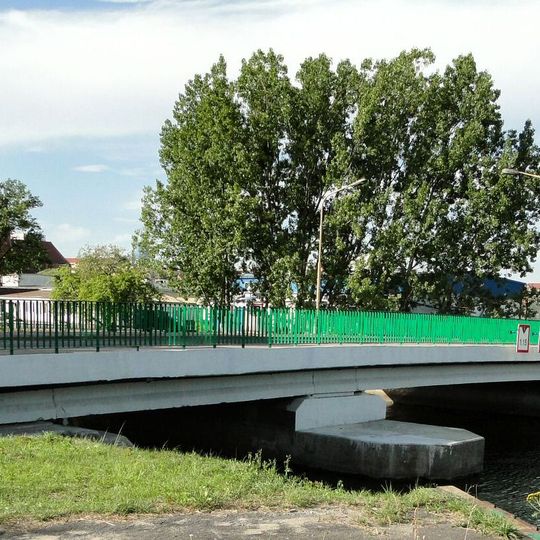 Zielony bridge in Szczecin