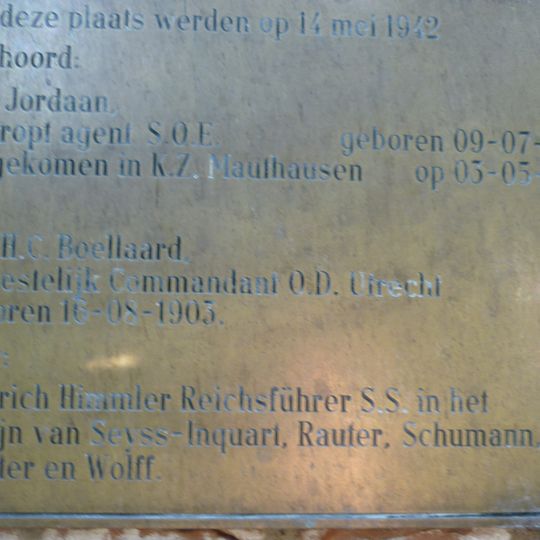 Monument op het landgoed ‘Clingendael’