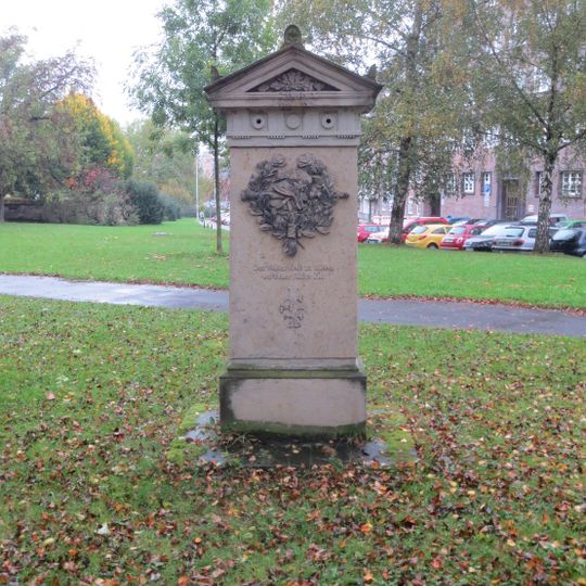 Gedenkstein für Johann Ambrosius Weigand