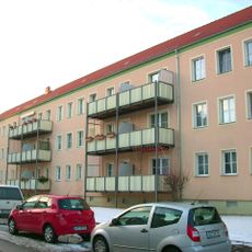 Mehrfamilienhaus der Wohnanlage Westrandbebauung Theodor-Körner-Straße 2a, 2b, 2c, 2d