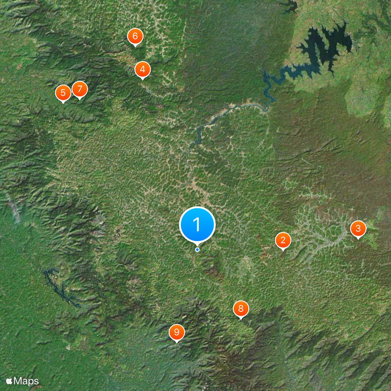 Wayanad district Map