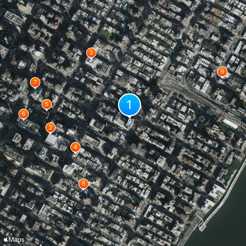 High School of Art and Design Map