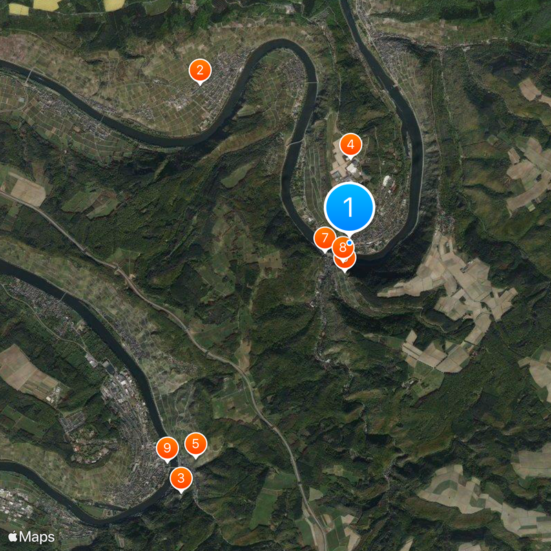 Traben-Trarbach Carte