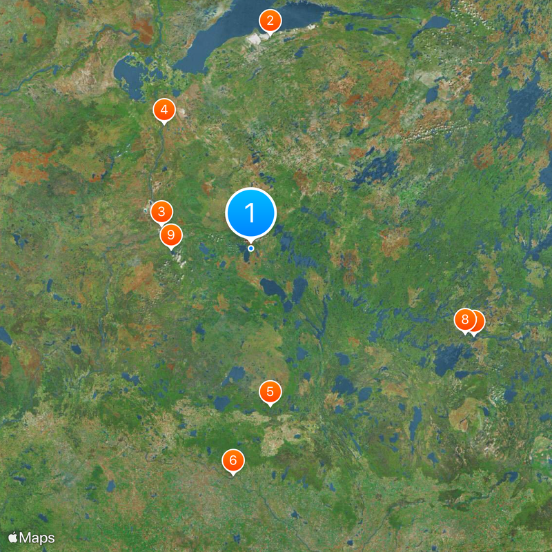 La Loche Map