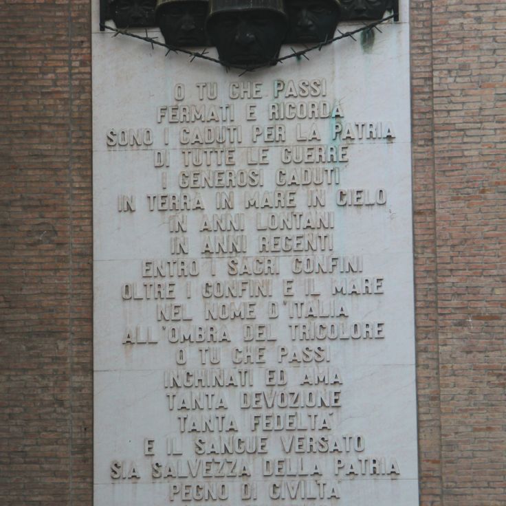 Monumento ai Caduti di tutte le guerre