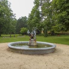 Kašna v Sobotíně v zámeckém parku