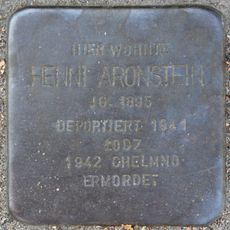 Stolperstein dedicated to Henni Aronstein