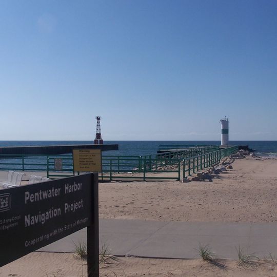 Navigation Structures at Pentwater Harbor
