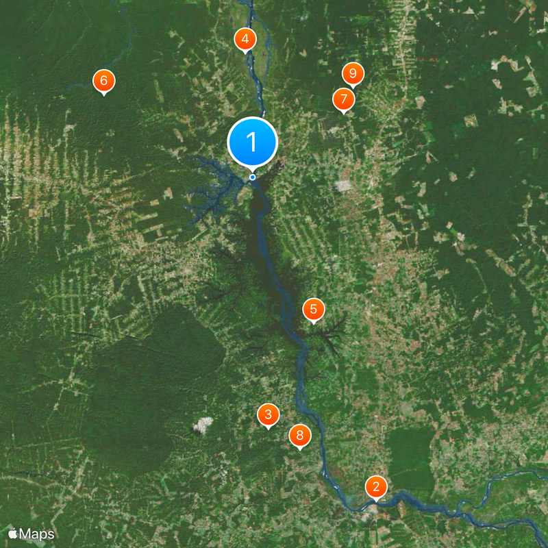 Barrage de Tucuruí Carte