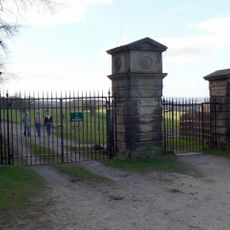Gatepiers, Quadrant Walls, Railings And Gates At Lofthouse Lodge