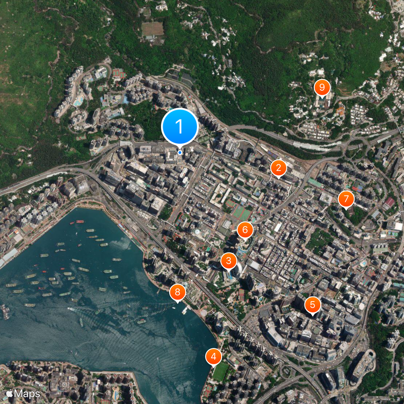The Mills, Hong Kong Map