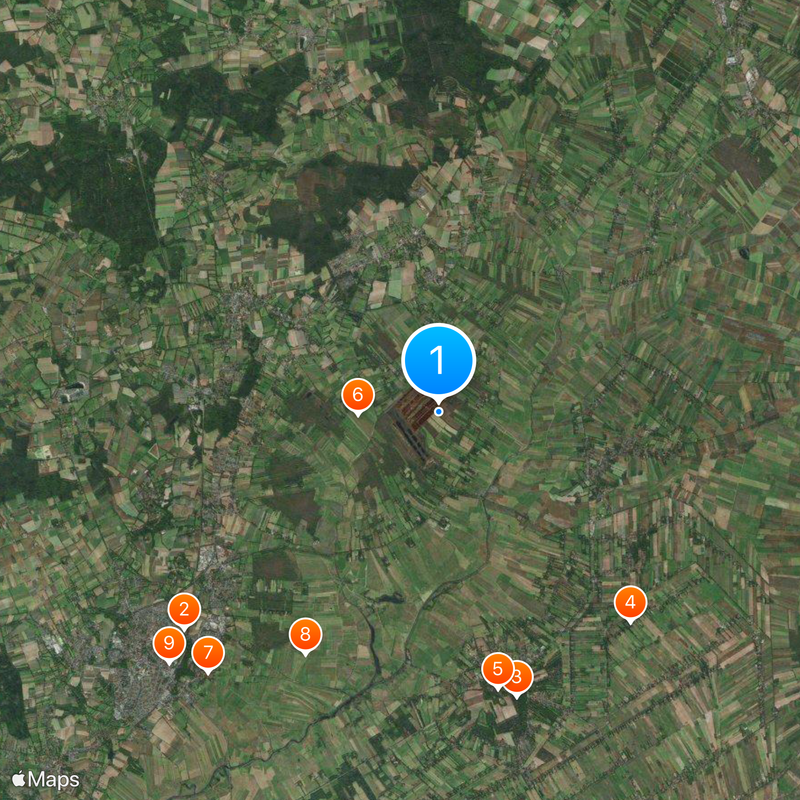 Teufelsmoor Map