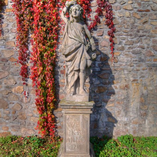 Statue of Saint Sebastian in Kadaň