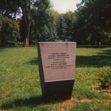 Memorial to Napoleon's general Valhubert at Tyršův sad