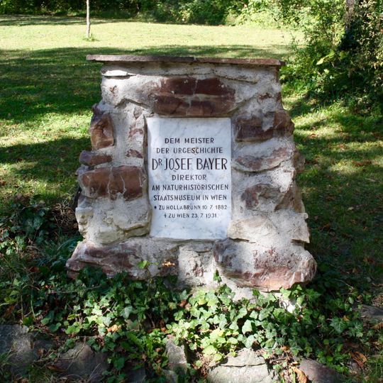Josef Bayer memorial stone