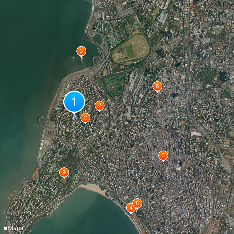 Sophia College for Women Map