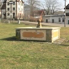 Kašna na návsi v Křižanech