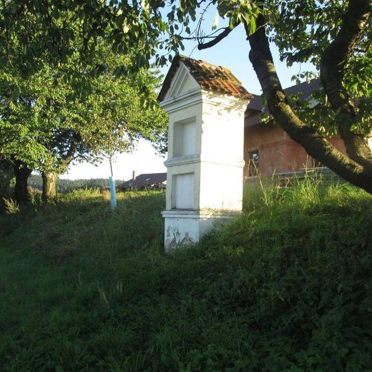 Kaplička na křížové cestě u Načeradce - 4. zastavení