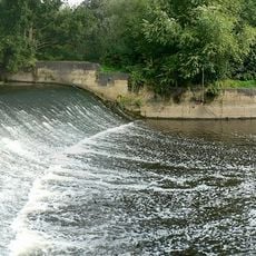 Weir On River Aire At Ngr 2655 3488