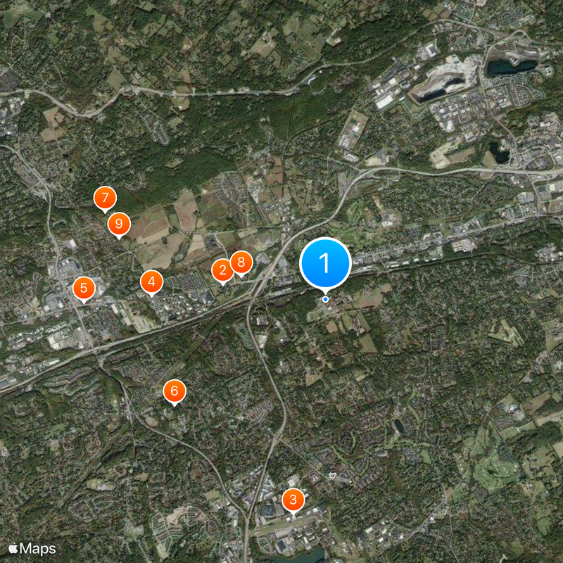 Immaculata University Map