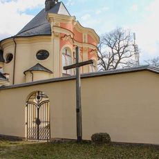 Kříž v Jaroměřicích na hoře Kalvárie