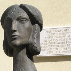 Kurpark, Bildnis Marie Blanc