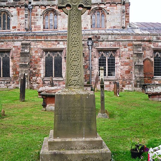 War Memorial in St Lawrence's Churchyard, Appleby