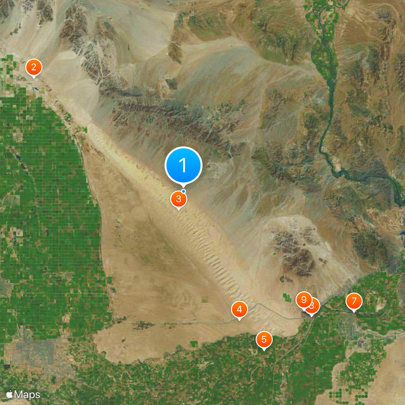 Glamis Map