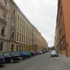 Soubor domů v Zahradnické ulici