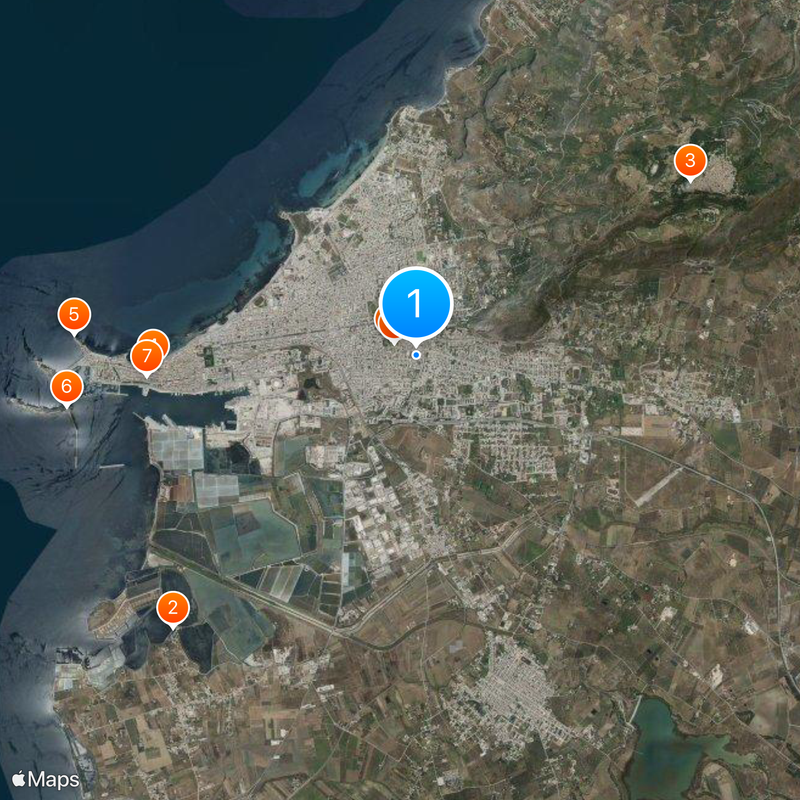 Province of Trapani Map