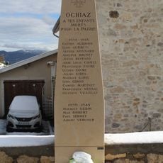 War memorial of Ochiaz
