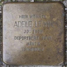 Stolperstein en memoria de Adele Lewin