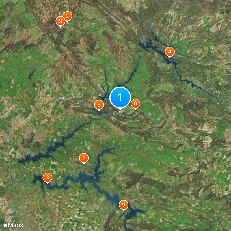La Siberia Map
