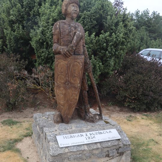Socha Heřmana z Rudíkova