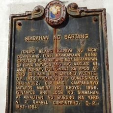 Church of Sabtang historical marker