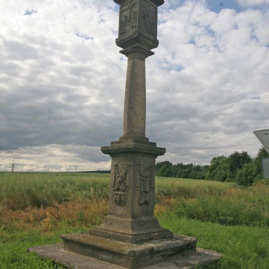 Wayside shrine in Velehrádek