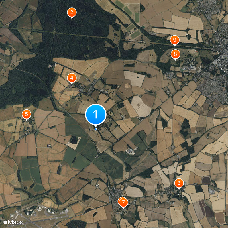 The Head Of The Thames Kaart