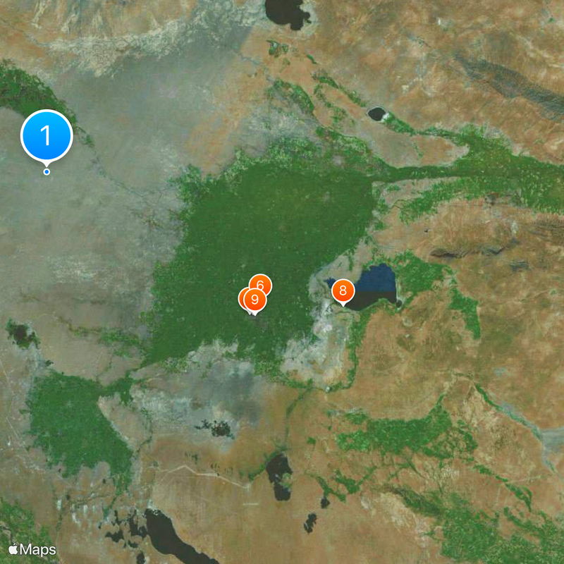 Regione di Bukhara Mappa