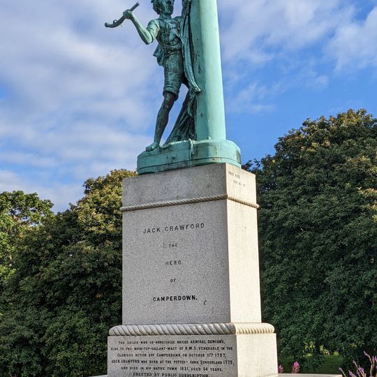 Monument To Jack Crawford At Ngr 3979 5652