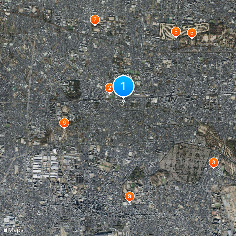Tokyo Keizai University Map
